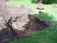 TD03  drainage hole at the far end