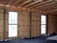 PB10  glass block windows were added for privacy and to provide light for seed starting racks