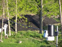 OF01  six 60 foot trailer loads of fertilizer were brought in